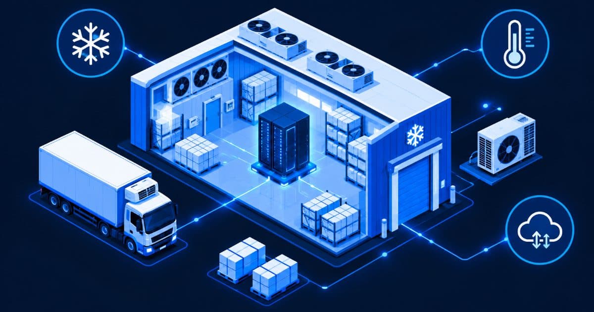 Server Setup for Cold Storage and Cold-Chain Warehouses in India