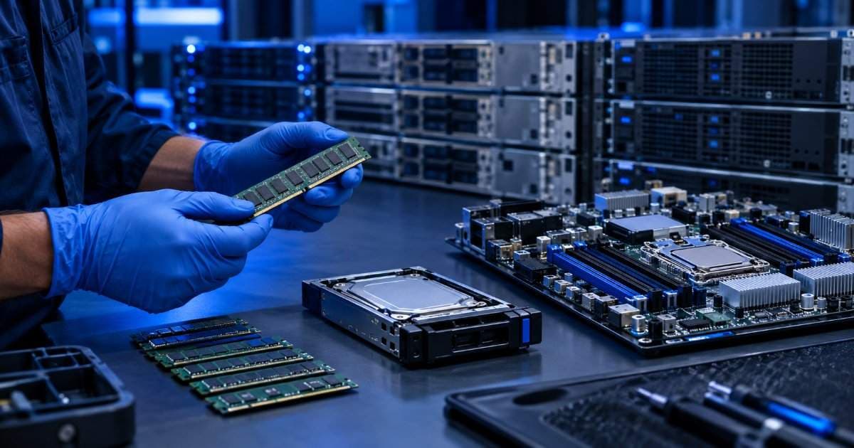 Where to Find Spare Parts for Older Dell, HP & IBM Servers in India