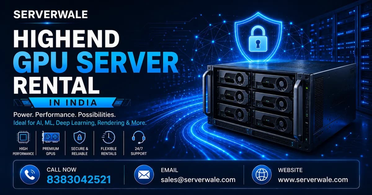 Highend GPU Server Rental in India