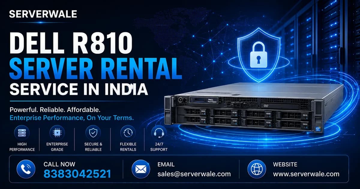 Dell R810 Server Rental Service In India