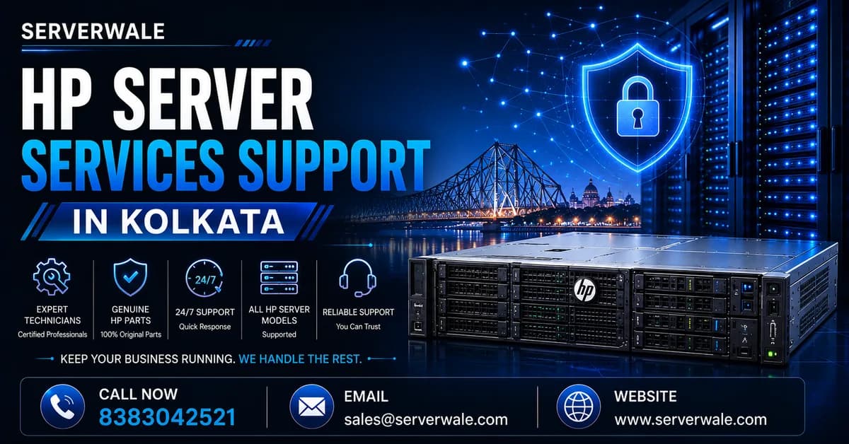 HP Server Services Support In Kolkata
