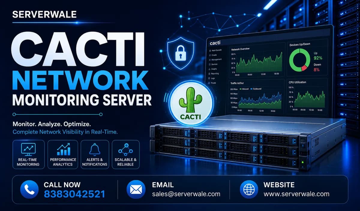 Cacti Network Monitoring Server