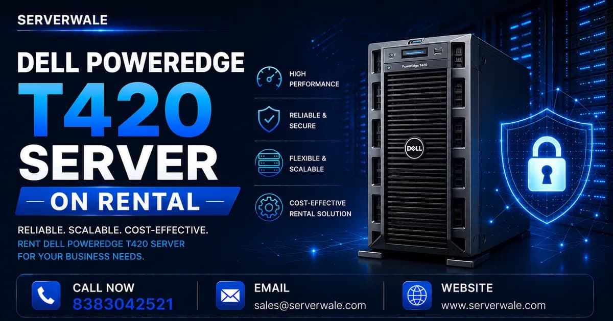 Dell Poweredge T420 Server On Rental