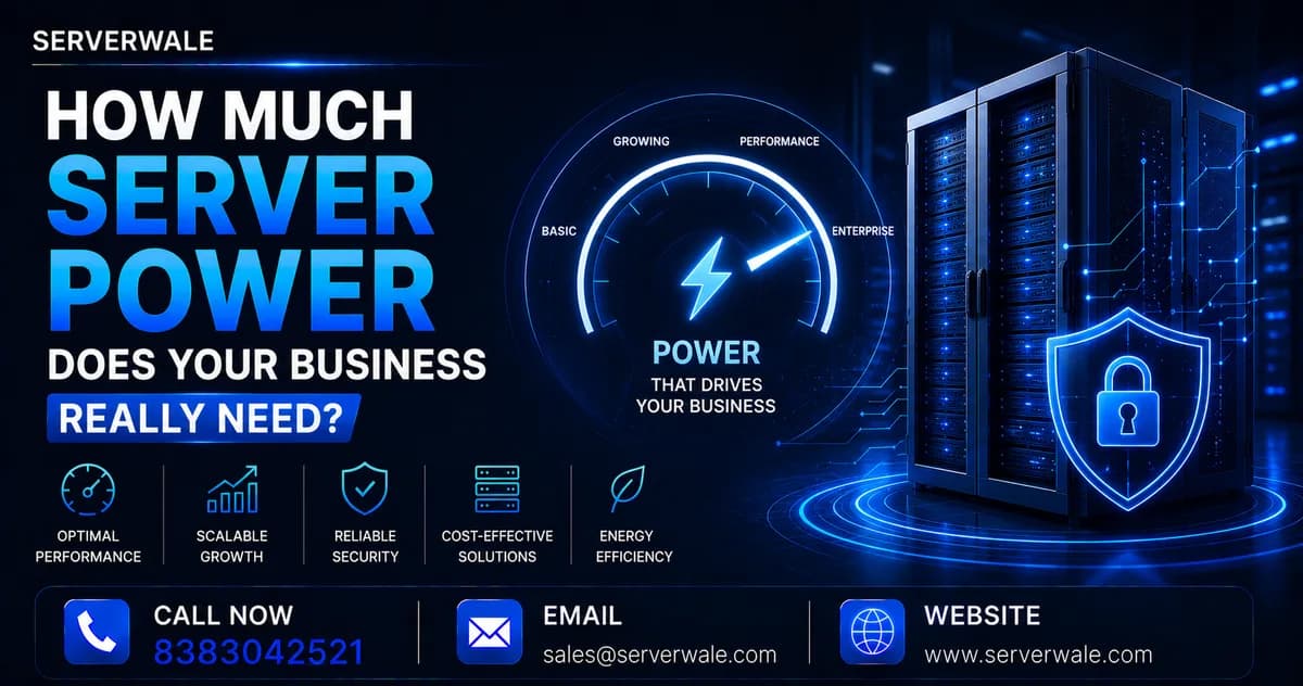 How Much Server Power Does Your Business Really Need? 