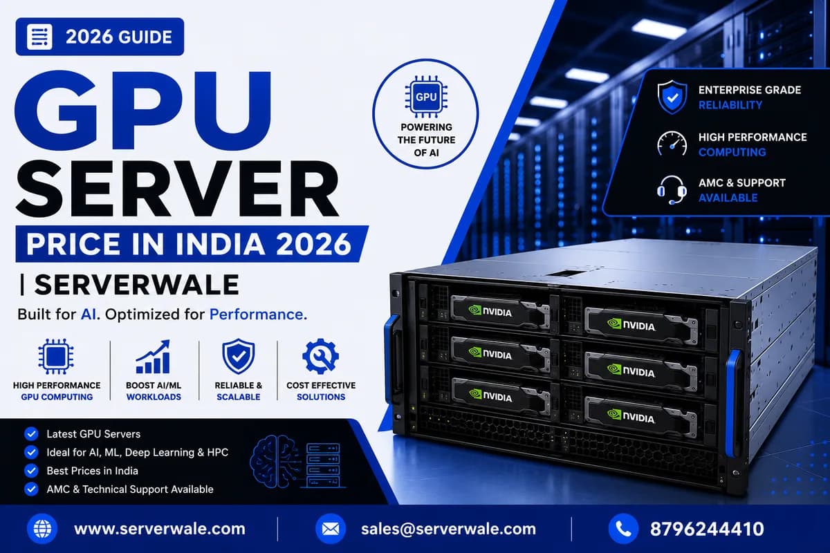 GPU Server Price in India 2026 | Serverwale