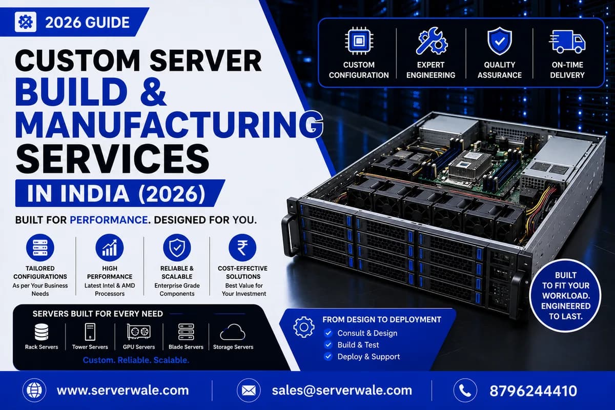 Custom Server Build & Manufacturing Services in India (2026)
