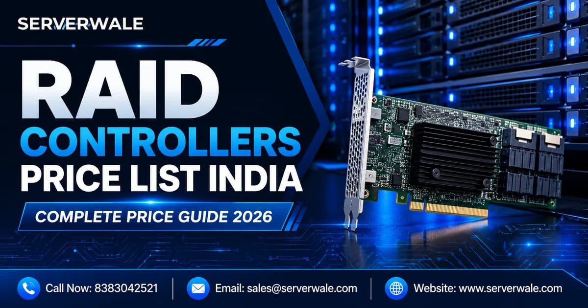 Raid Controllers Price List in India