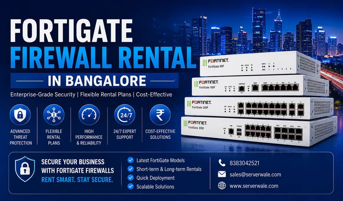 Fortigate Firewall Rental in Bangalore