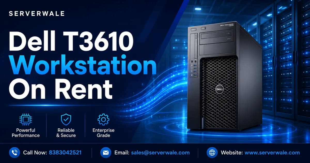 Dell T3610 Workstation On Rent