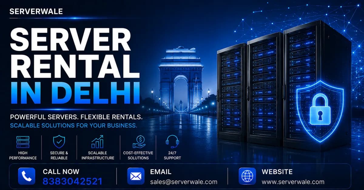 Server Rental in Delhi