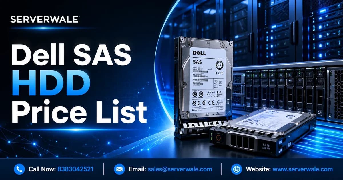 Dell SAS HDD Price List