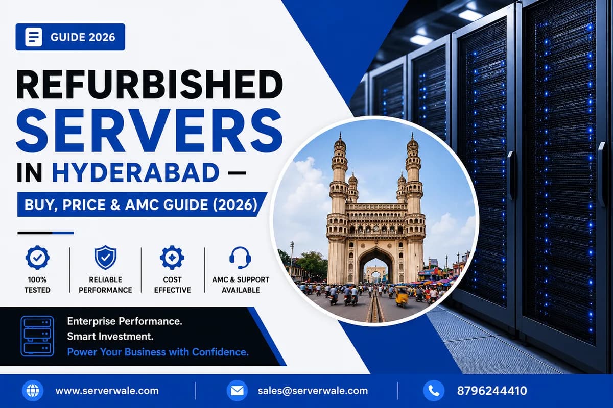 Refurbished Servers in Hyderabad — Buy, Price & AMC Guide (2026)