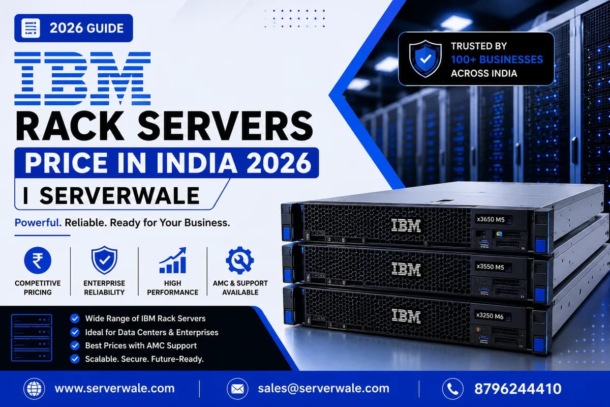 IBM Rack Servers Price in India 2026 | Serverwale