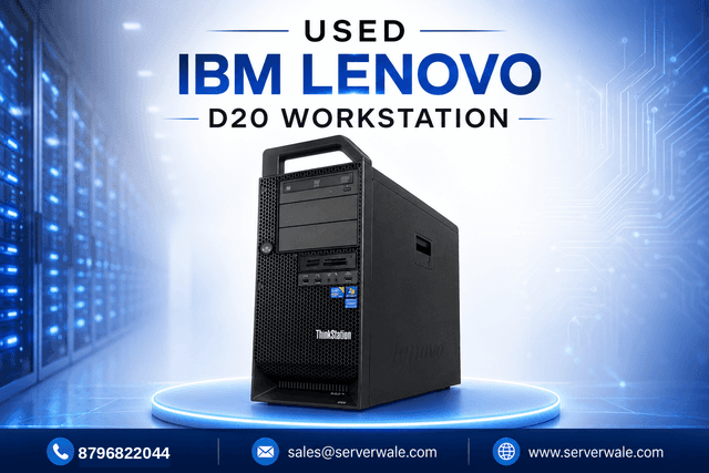 Used IBM Lenovo D20 Workstation