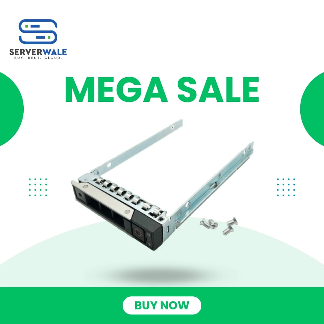 2.5-inch G176J SAS/SATA Hard Drive Tray For Dell Drive Mounting Screws