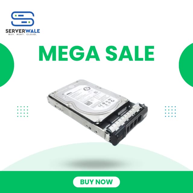 Dell 1TB SAS 2.5" 7.2K 6Gbps HDD