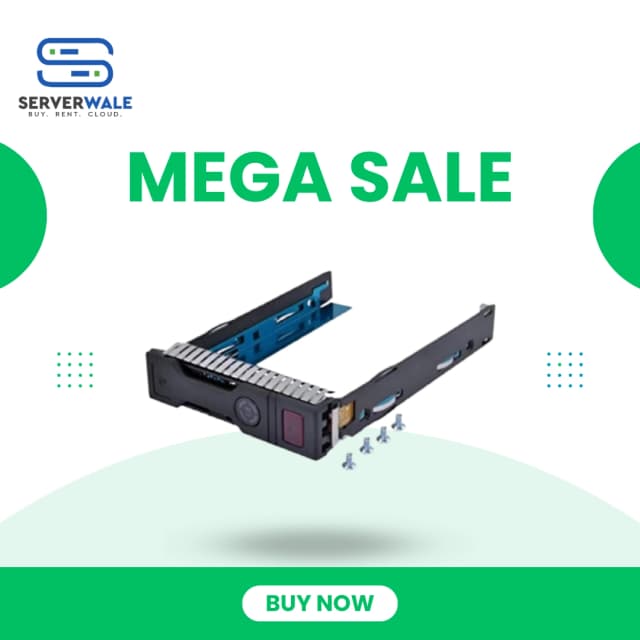 HP 3.5 Inch SATA / SAS HDD Tray Caddy