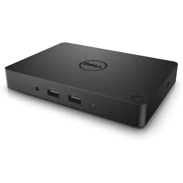 Refurbished Dell WD15 Monitor Dock 4K with 180W Adapter, USB-C, Black,Dual Display