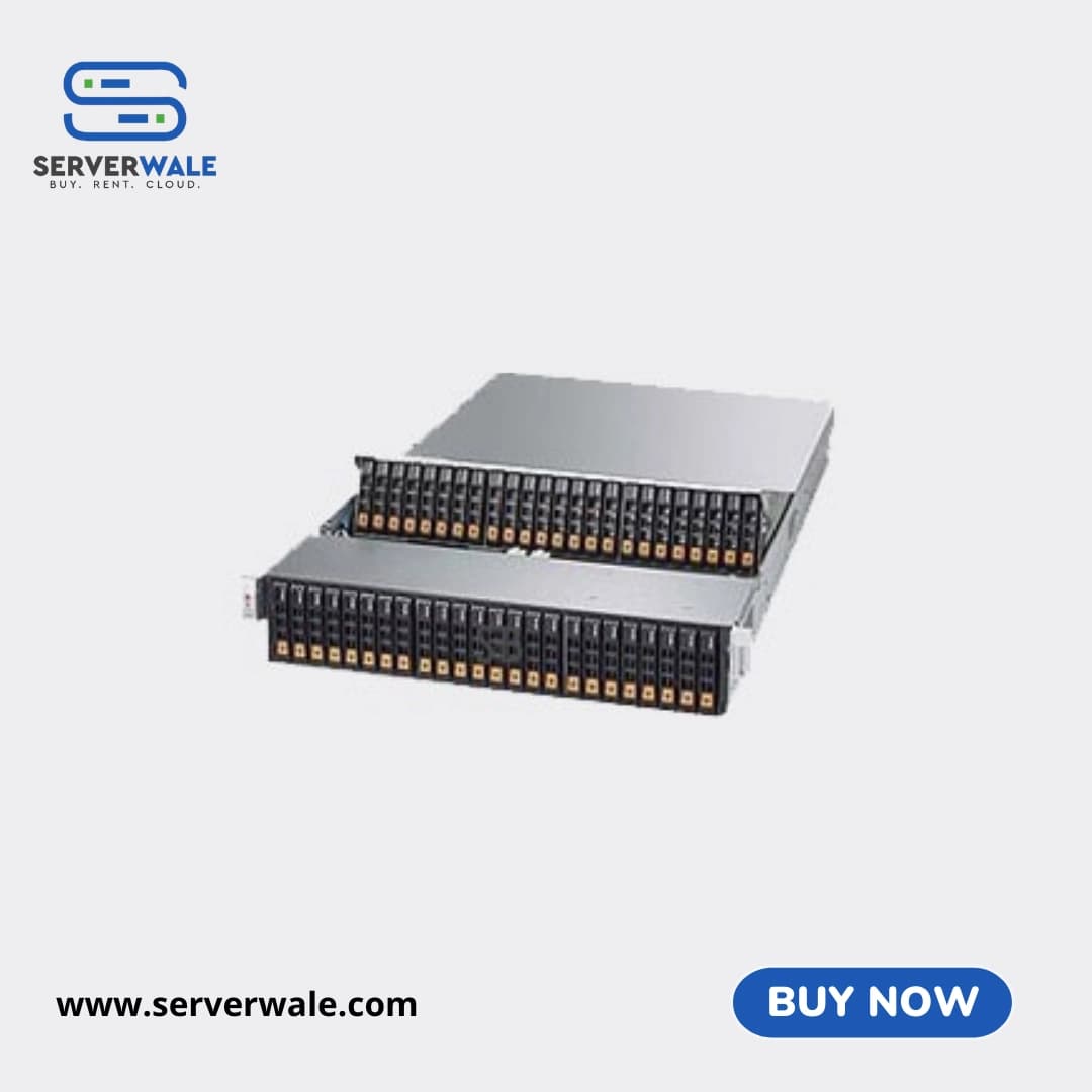 Supermicro 1U 4 SFF / 2 LFF Rack server