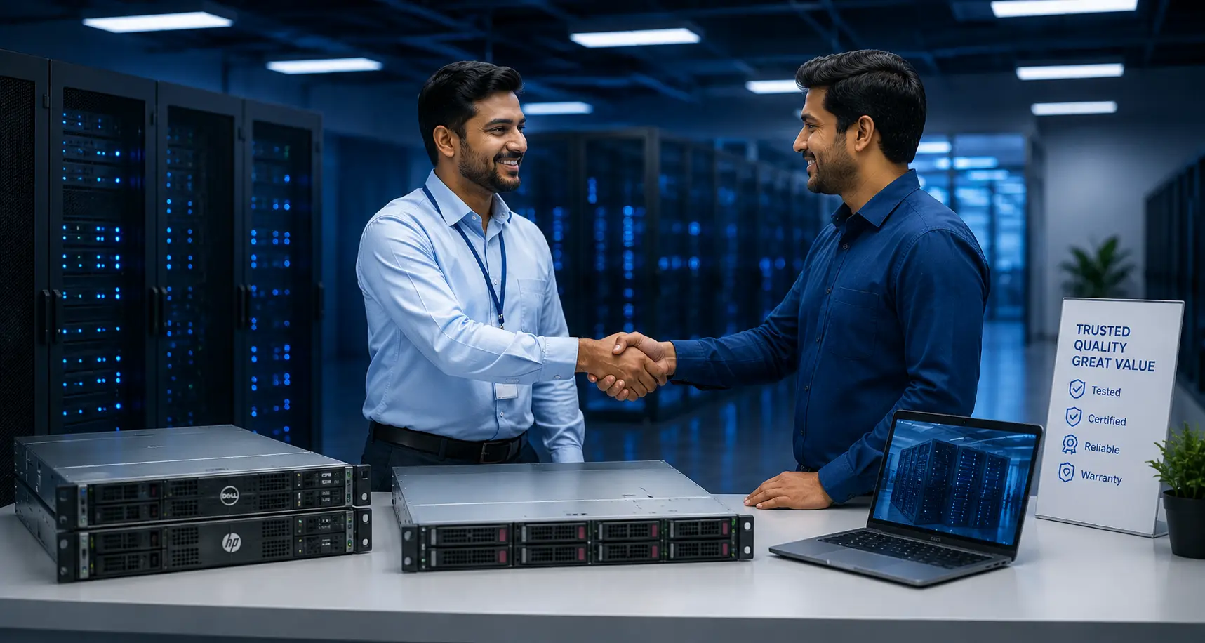 Refurbished HP, Dell & IBM enterprise rack servers — Serverwale India