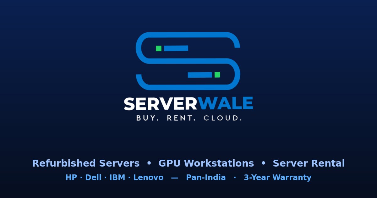 GPU Server Price India — A100, H100, RTX 4090 | Serverwale