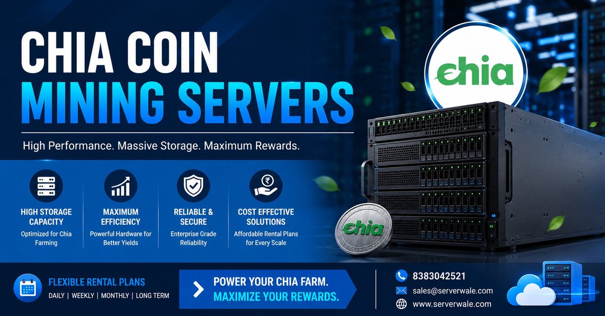 Chia Coin Mining Servers