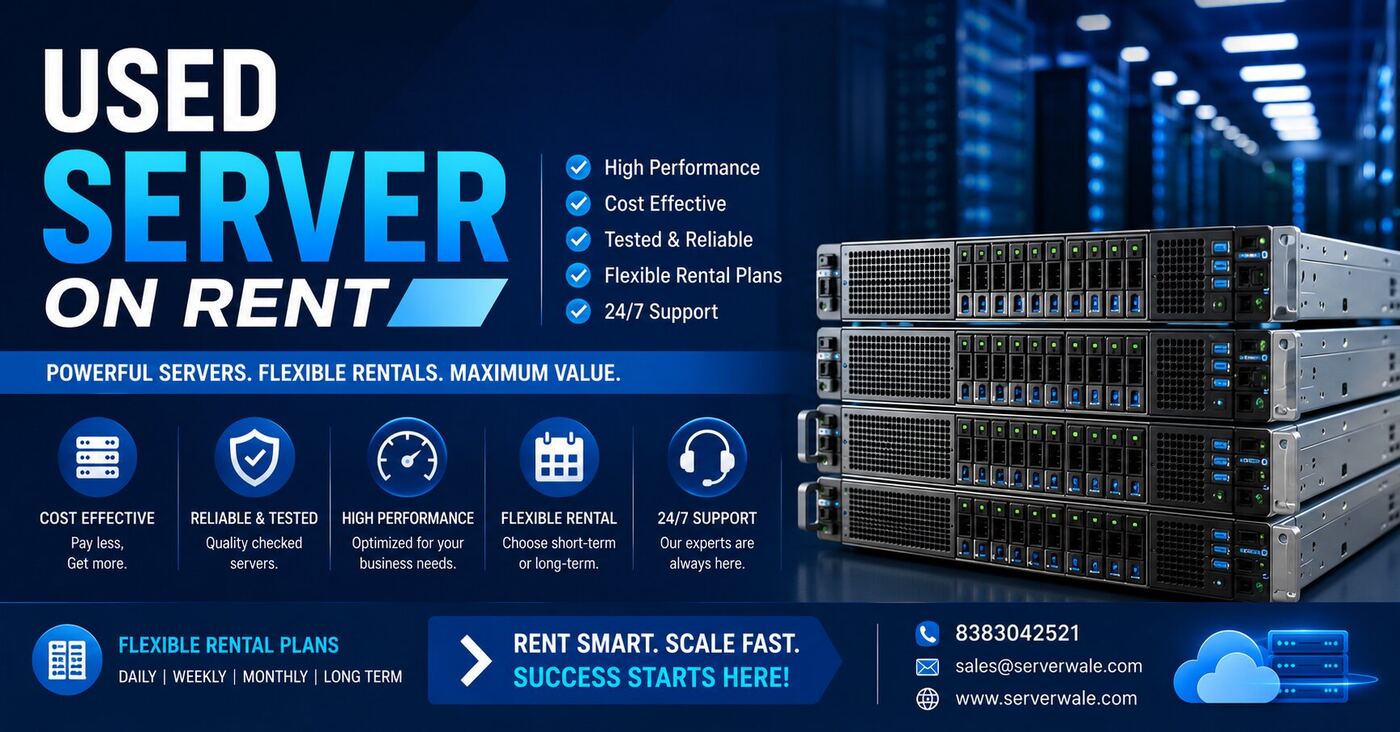 Used Server On Rent