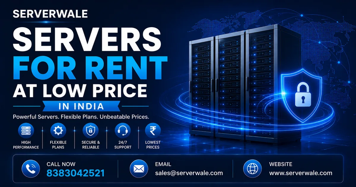 Servers For Rent At Low Price In India