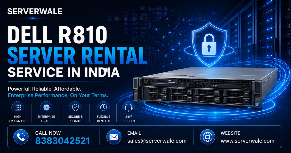 Dell R810 Server Rental Service In India