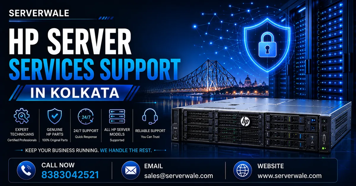 HP Server Services Support In Kolkata