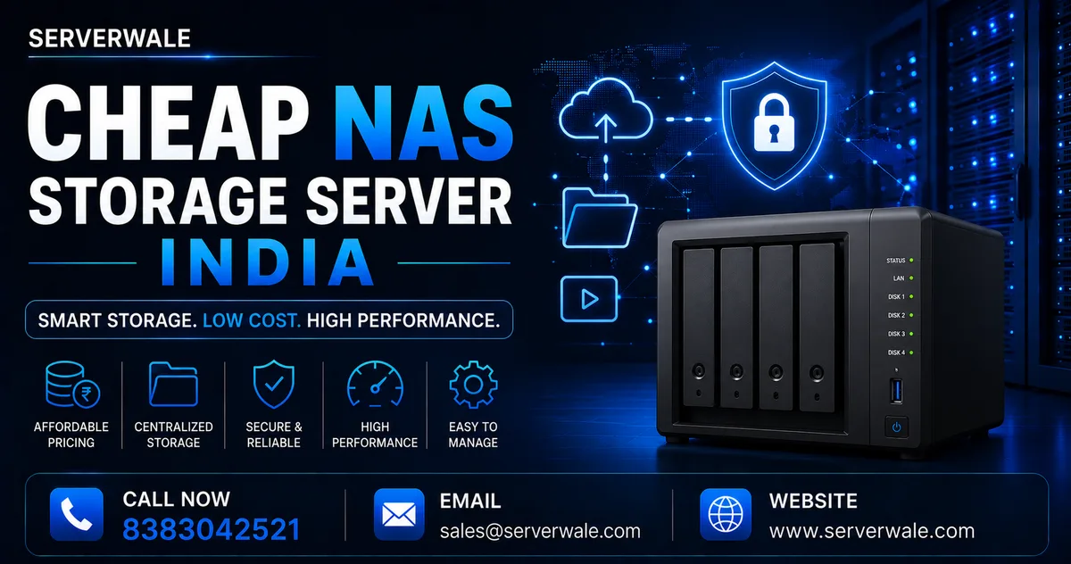 Cheap NAS Storage Server India