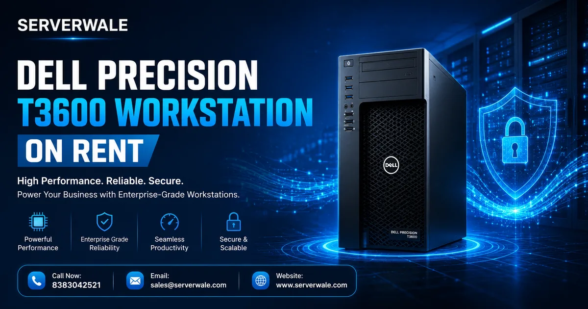 Dell Precision T3600 Workstation On Rent