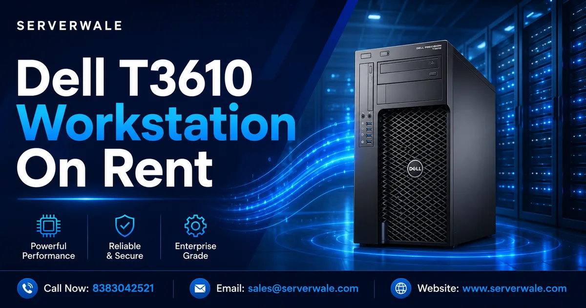 Dell T3610 Workstation On Rent
