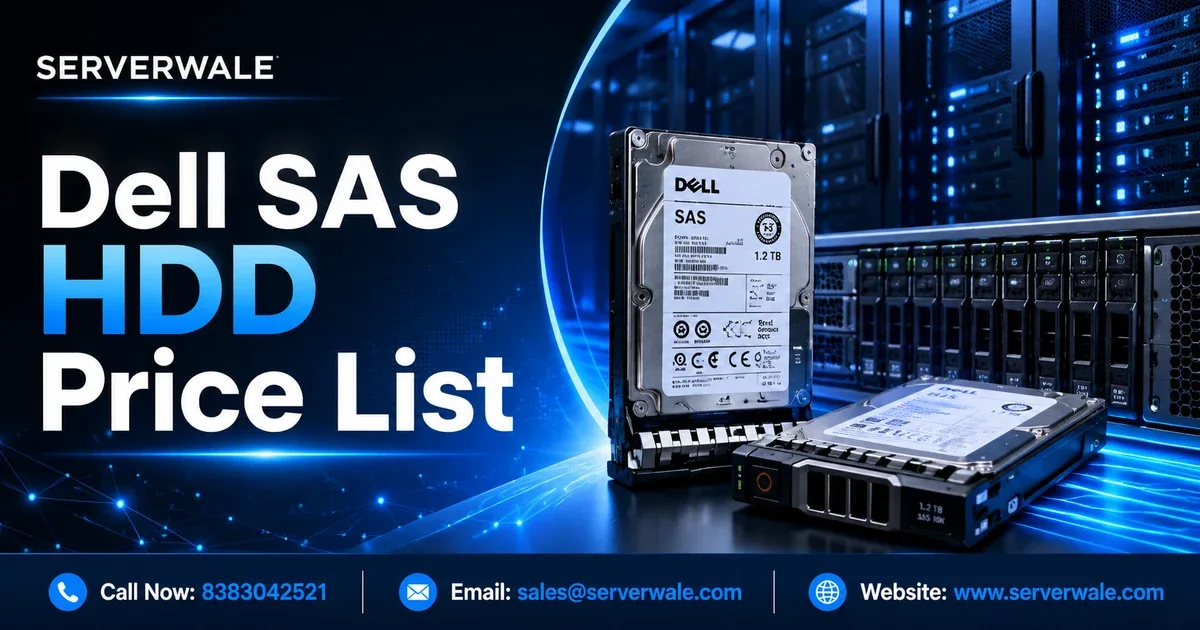 Dell SAS HDD Price List