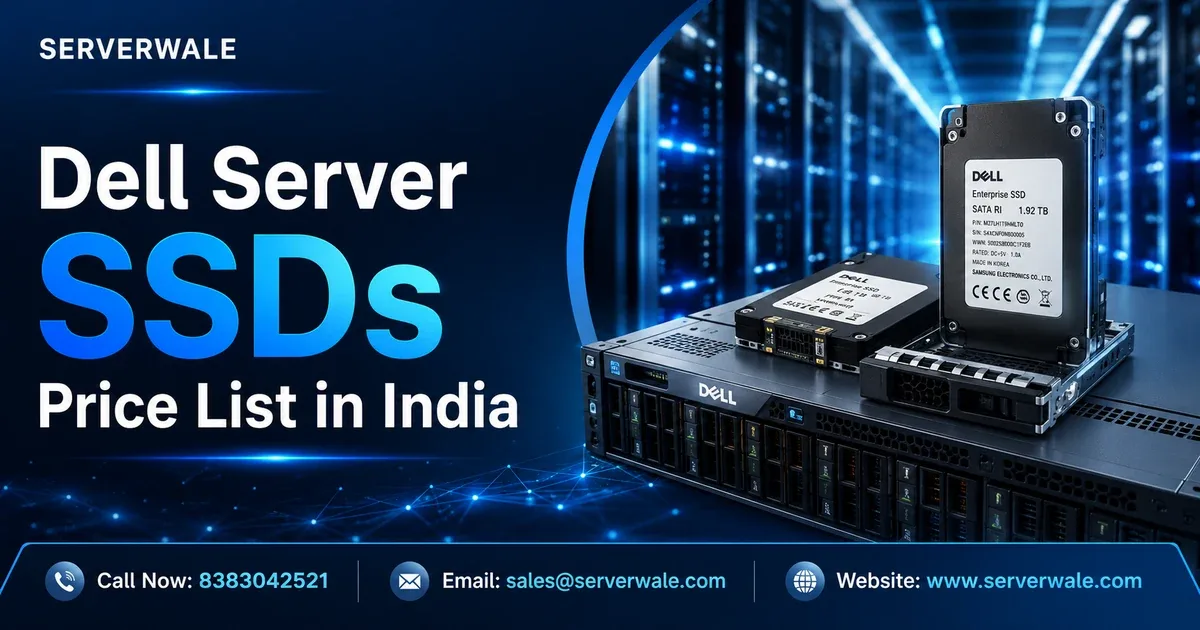 Dell Server SSDs Price List in India