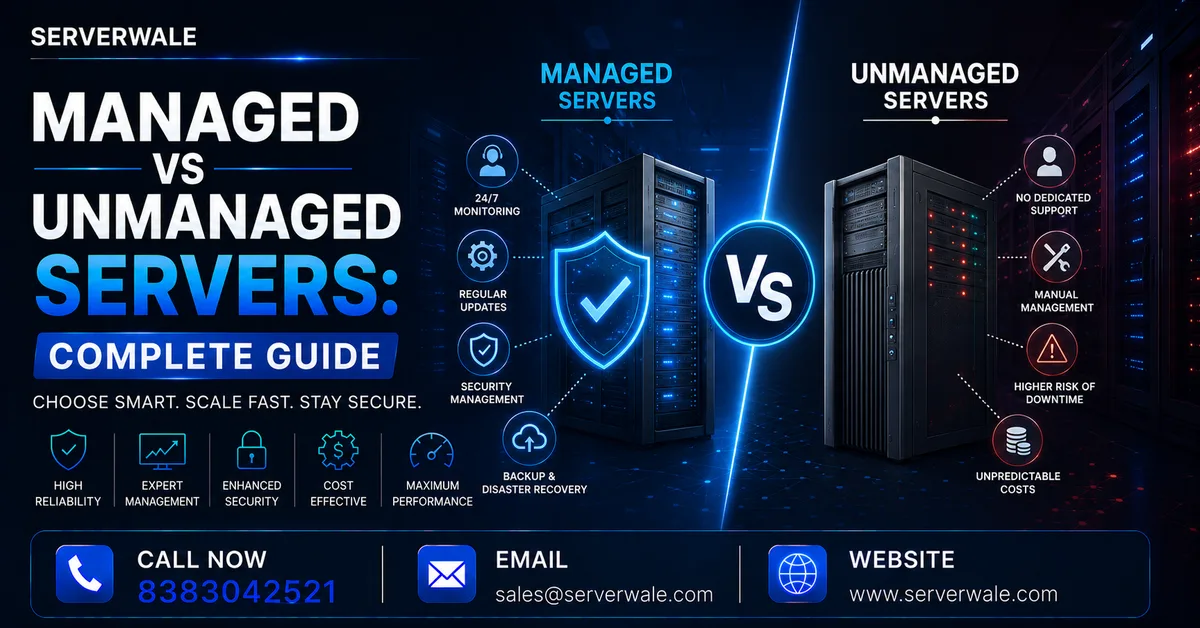 Managed vs Unmanaged Servers: Complete Guide