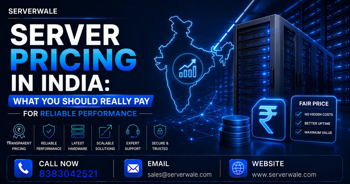 Server Pricing in India: What You Should Really Pay for Reliable Performance
