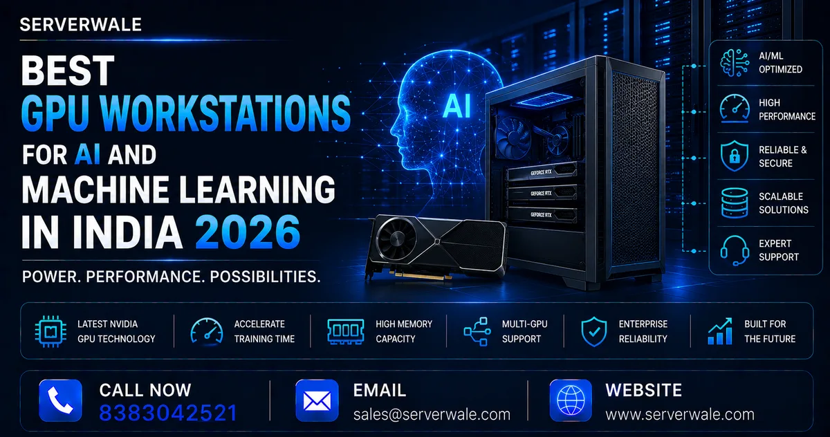 Best GPU Workstations for AI and Machine Learning in India 2026