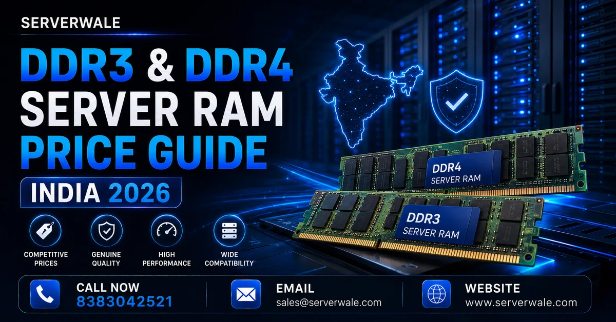 DDR3 & DDR4 Server RAM Price Guide India 2026
