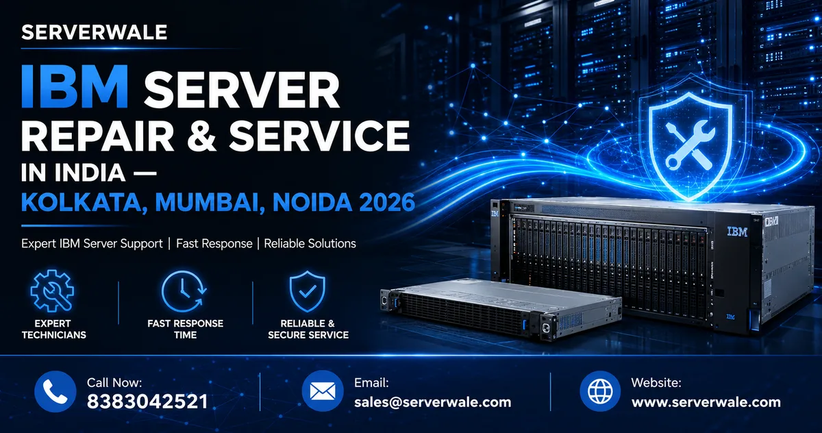 IBM Server Repair & Service in India — Kolkata, Mumbai, Noida 2026