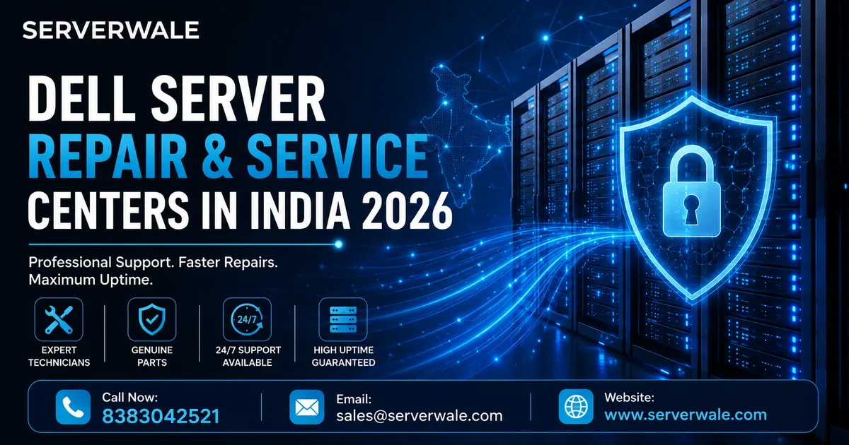 Dell Server Repair & Service Centers in India 2026