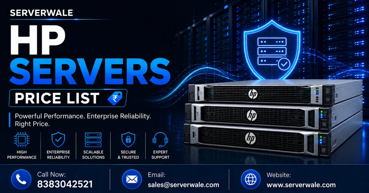 HP Servers Price List