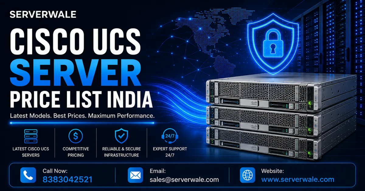 Cisco UCS Server Price List India