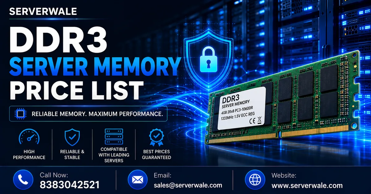 DDR3 Server Memory Price List