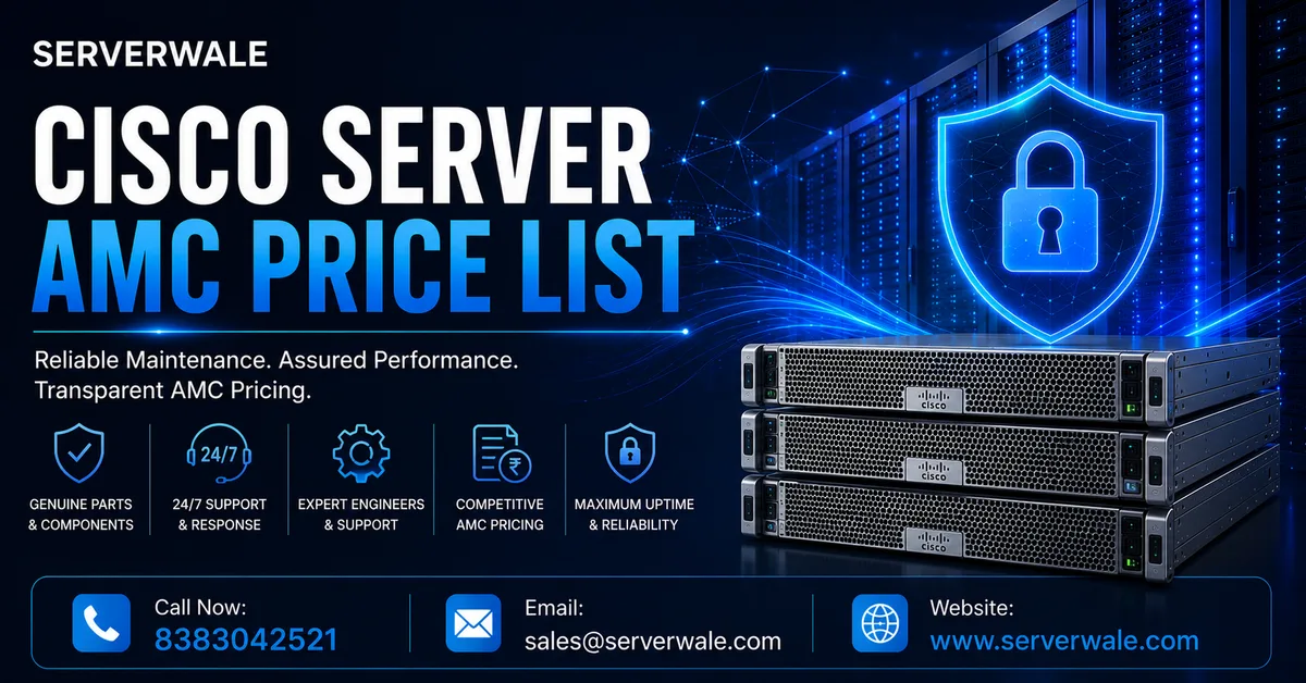 Cisco Server AMC Price List