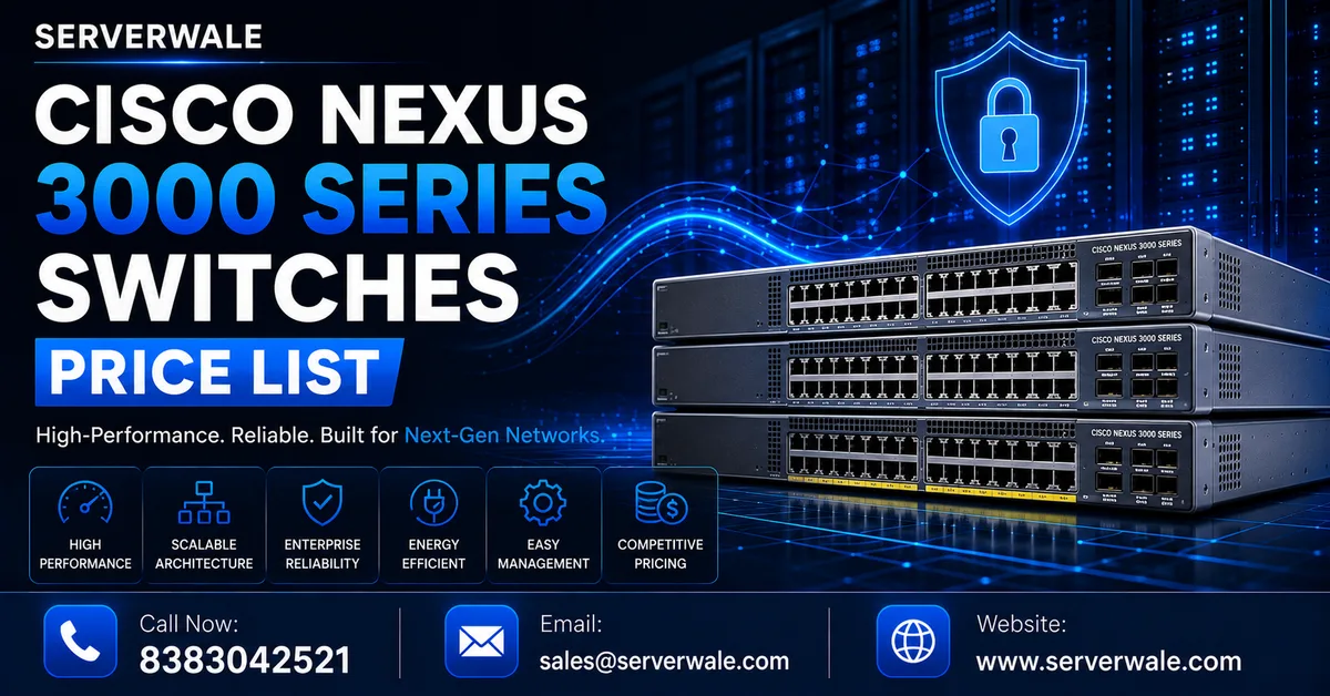 Cisco Nexus 3000 Series Switches Price List