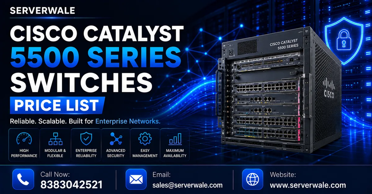 Cisco Catalyst 5500 Series Switches Price List