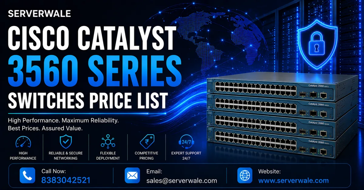 Cisco Catalyst 3560 Series Switches Price List