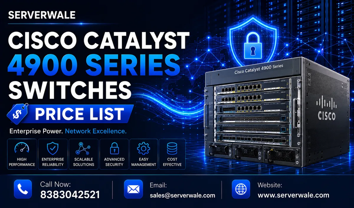 Cisco Catalyst 4900 Series Switches Price List