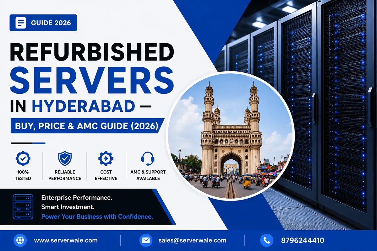 Refurbished Servers in Hyderabad — Buy, Price & AMC Guide (2026)